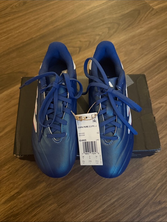 adidas Other - adidas Copa Pure 2.3 FG Jr Blue Soccer Cleats